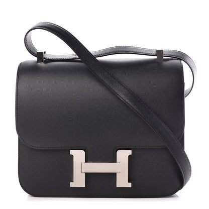 Hermes Grained Monsieur Constance 24 Bleu De Minuit 1 of 28