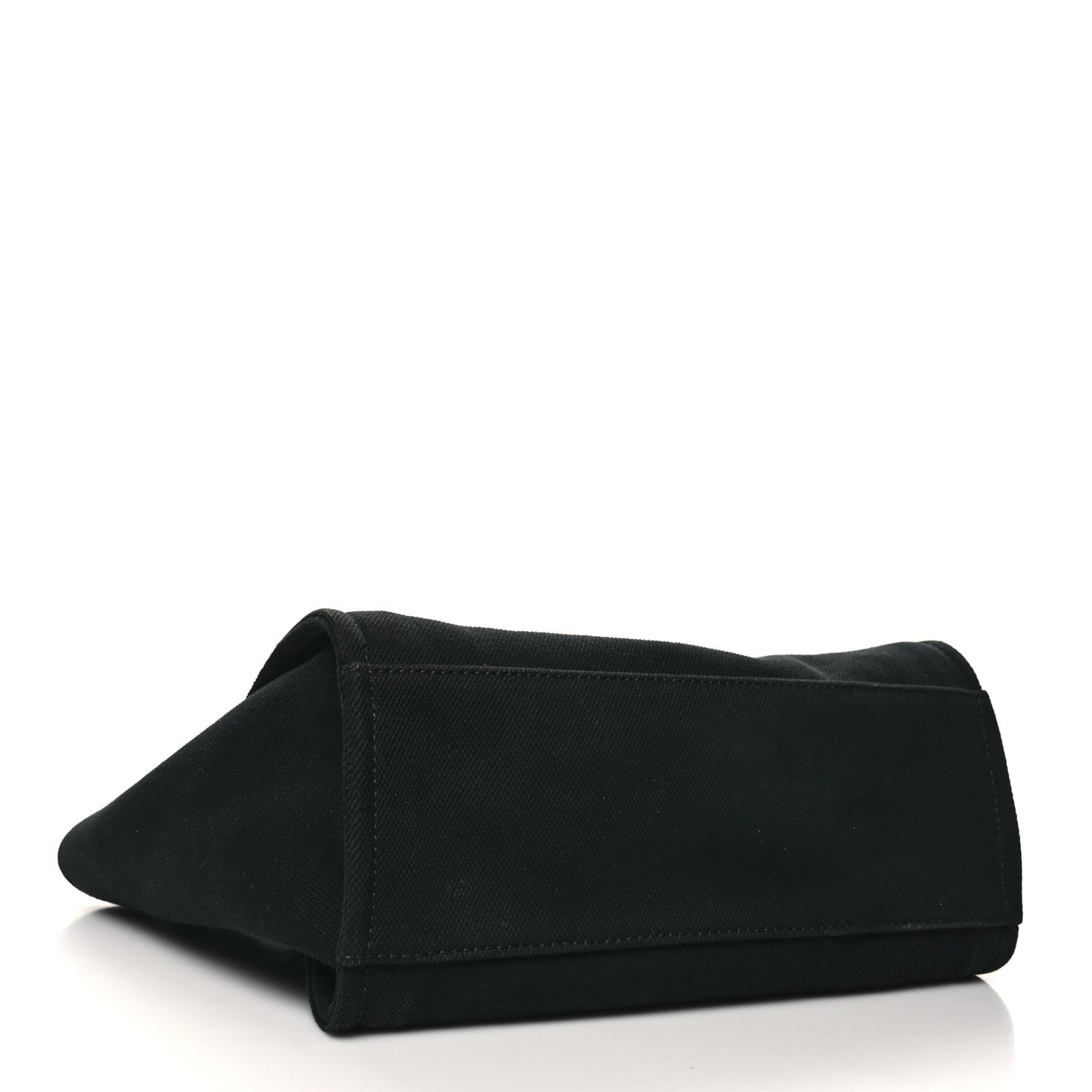 Canvas Pearl Medium Deauville Tote Black