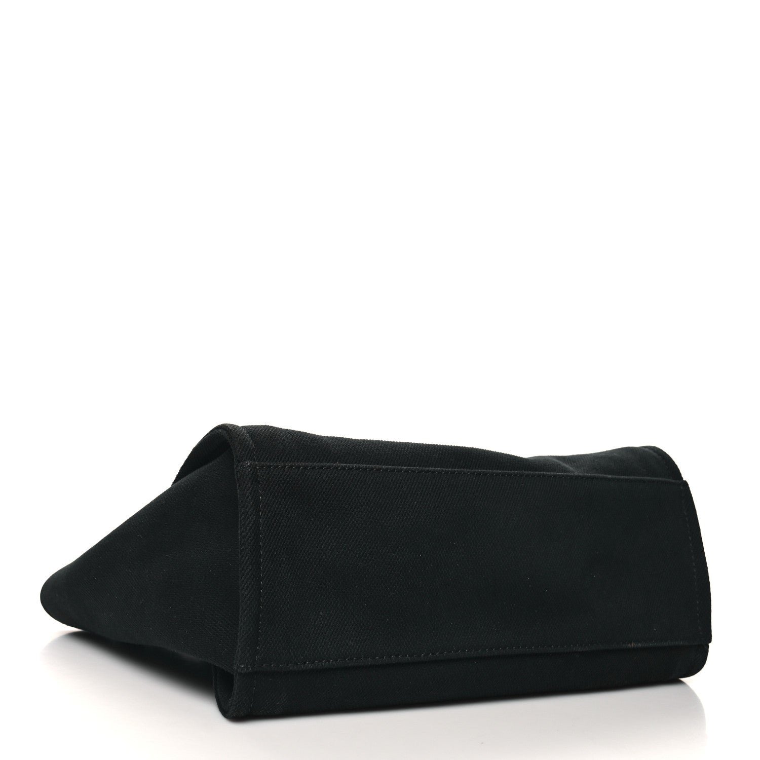 Chanel Canvas Pearl Medium Deauville Tote Black 4 of 10