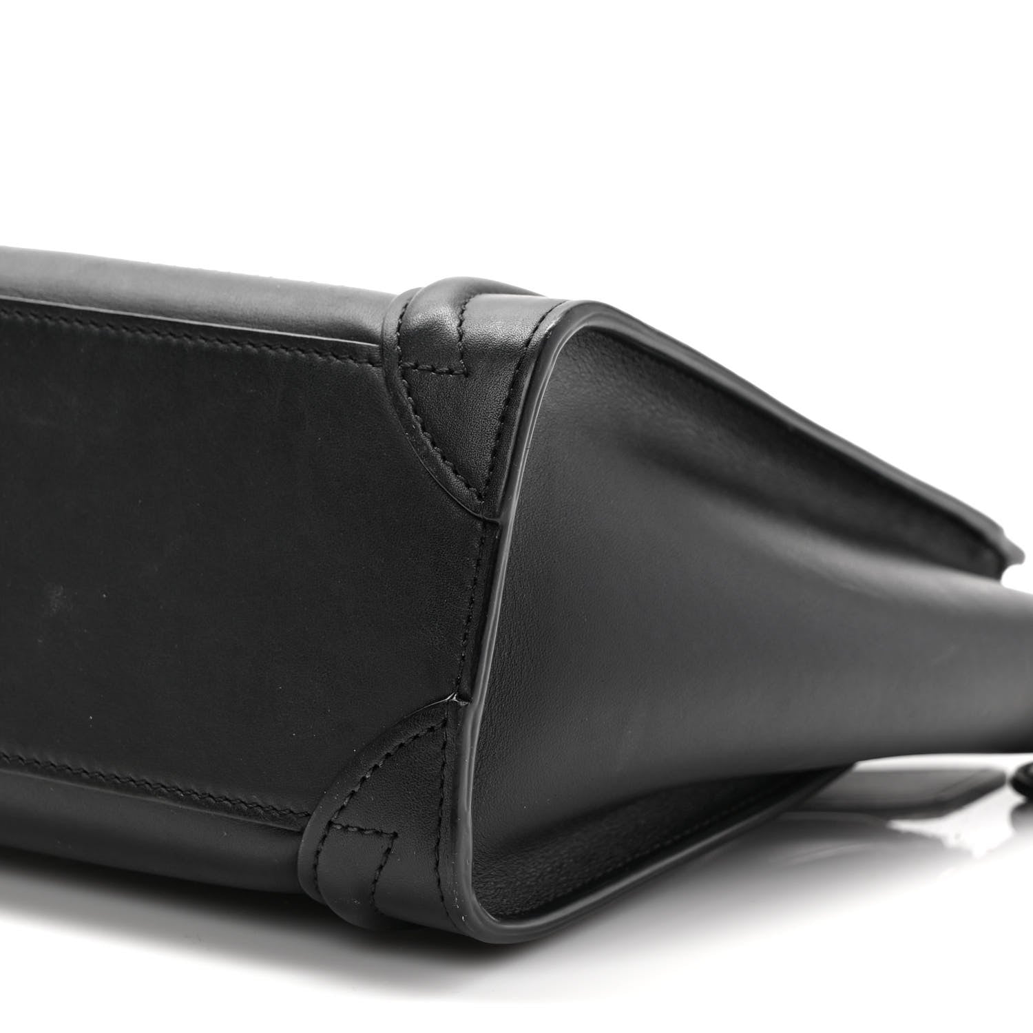 Celine Smooth Calfskin Nano Luggage Black 9 of 9