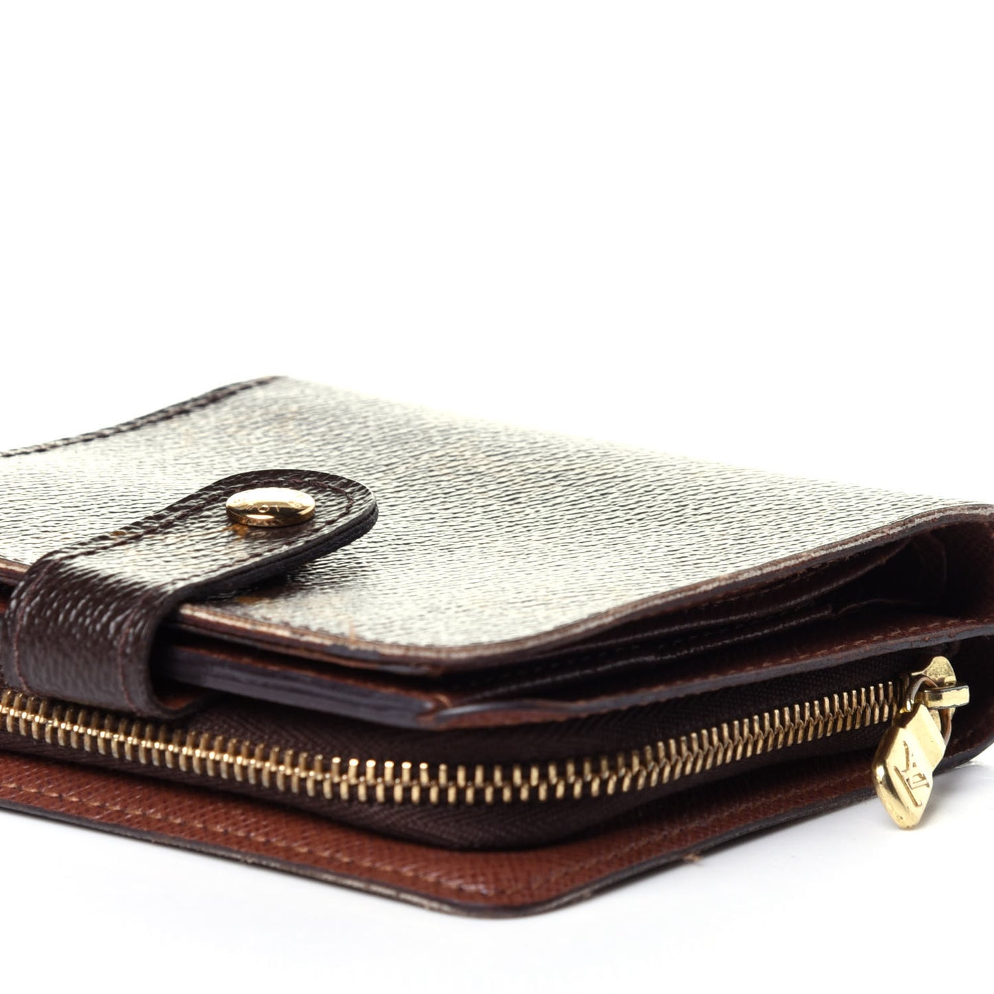 Monogram Compact Zippe Zipped Wallet