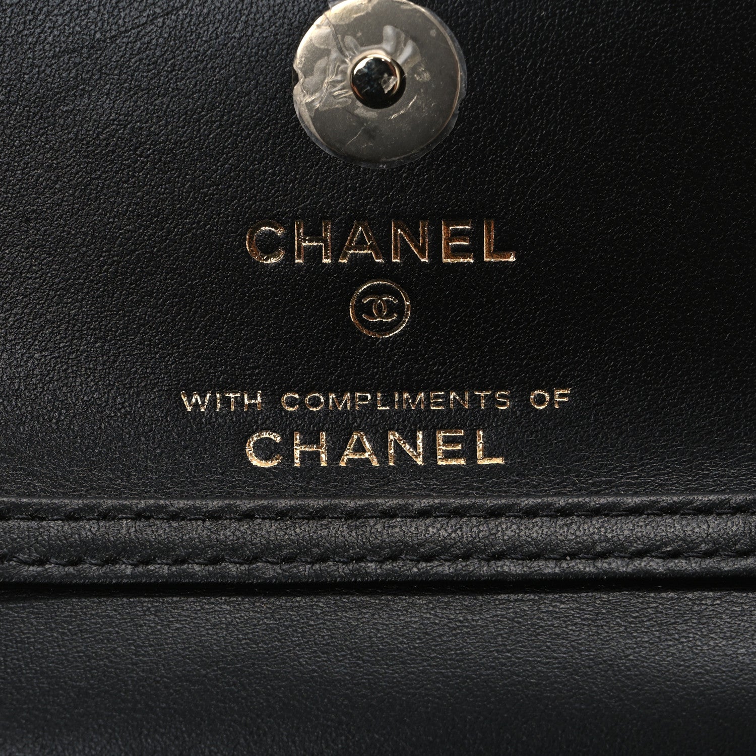 Chanel Canvas Check Flag Printed CC Clutch With Chain Beige Multicolor 6 of 12