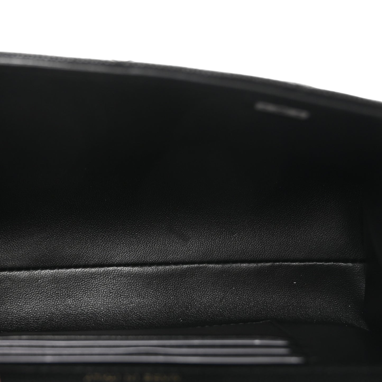 Caviar Quilted Mini Retro Twist Top Handle Flap Black