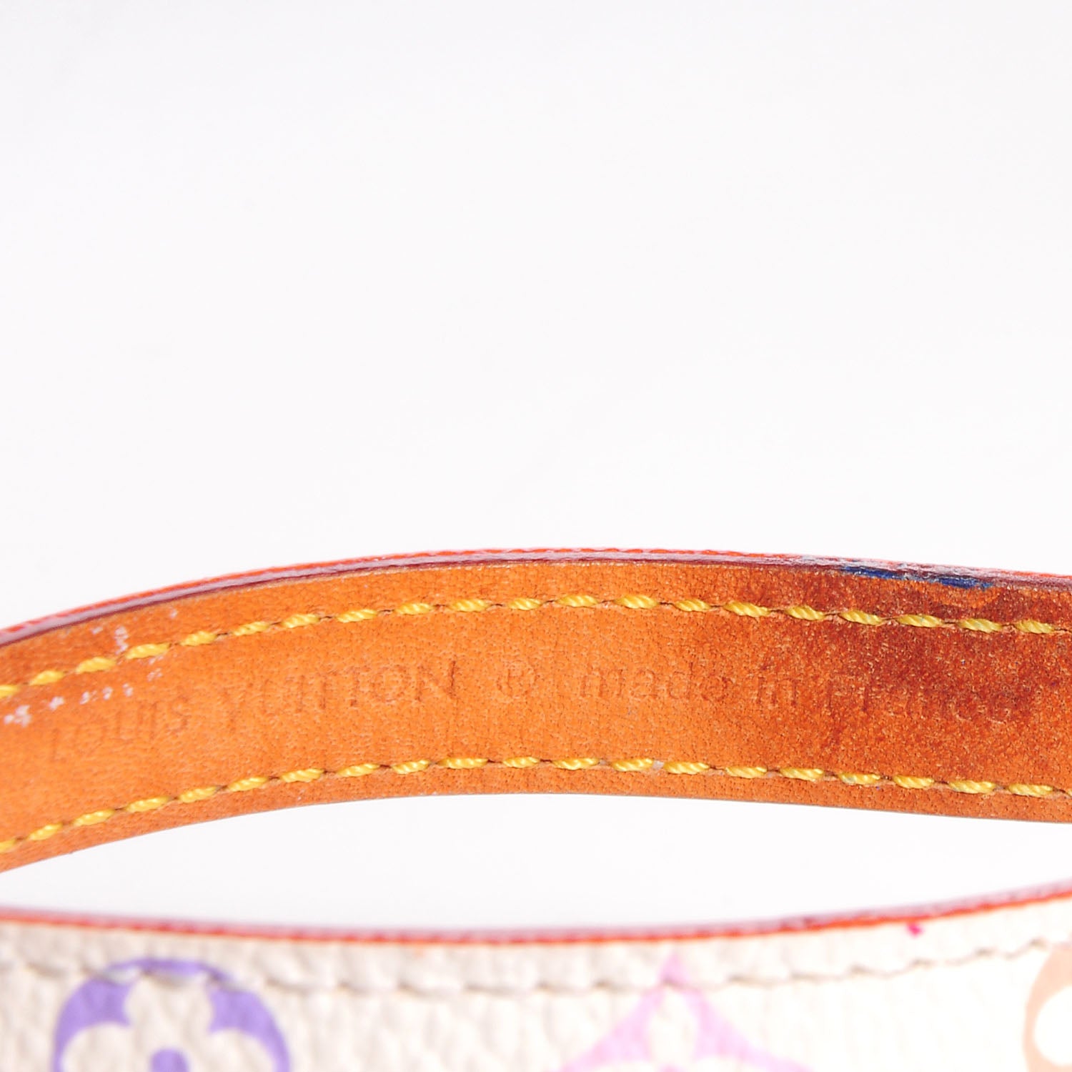 Louis Vuitton Monogram Multicolor Phone Strap White 4 of 4