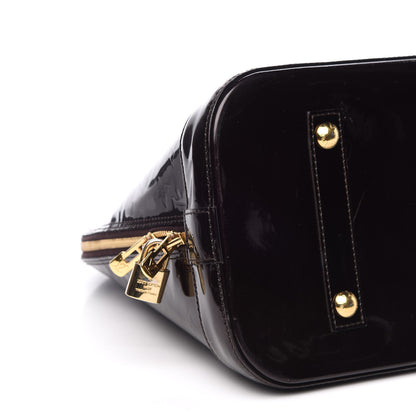 Louis Vuitton Vernis Alma GM Amarante 8 of 14