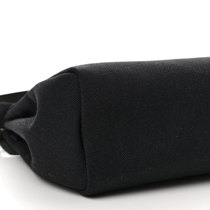 Hermes Military Toile Vache Hunter Herbag Zip PM 31 Black 10 of 13