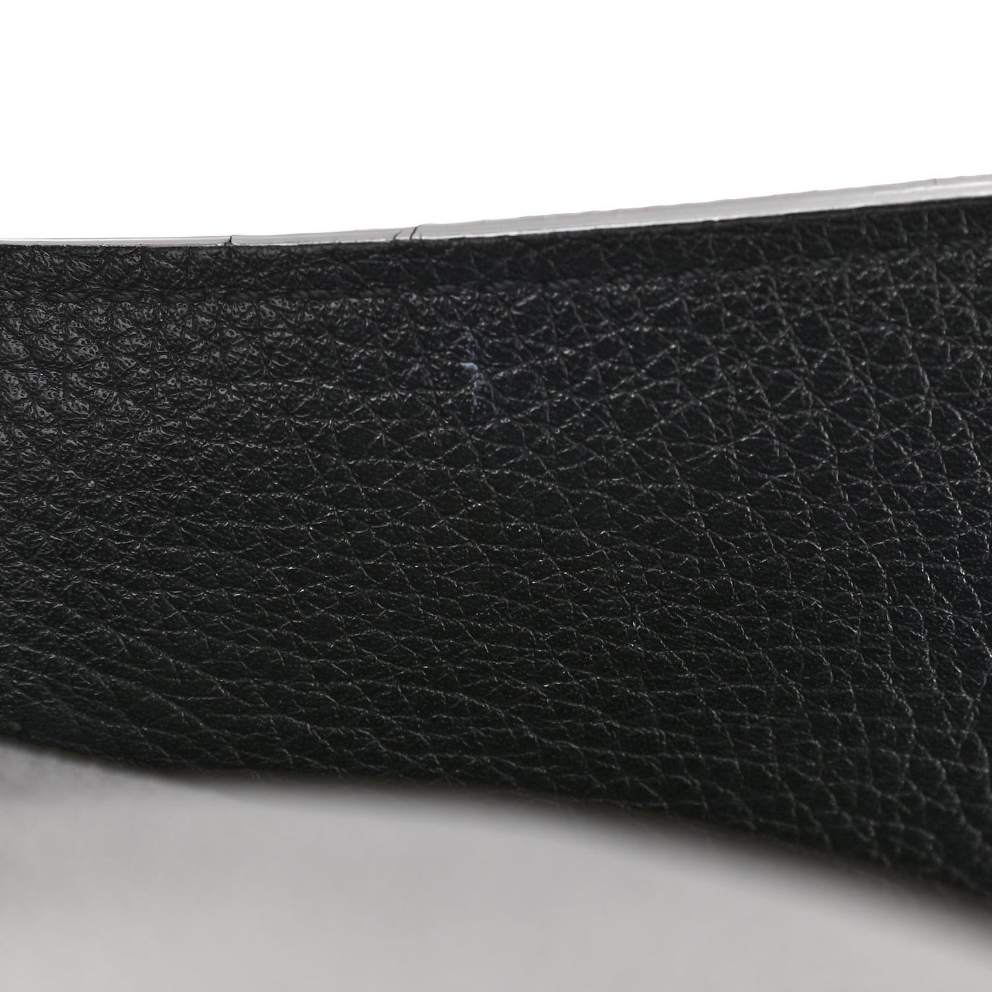 Tumbled Calfskin Backpack Bag Black