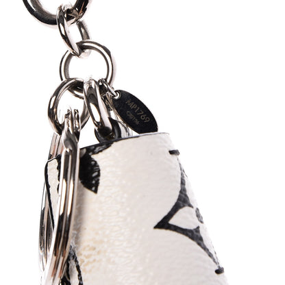 Louis Vuitton Monogram Tassel Bag Charm White 5 of 7