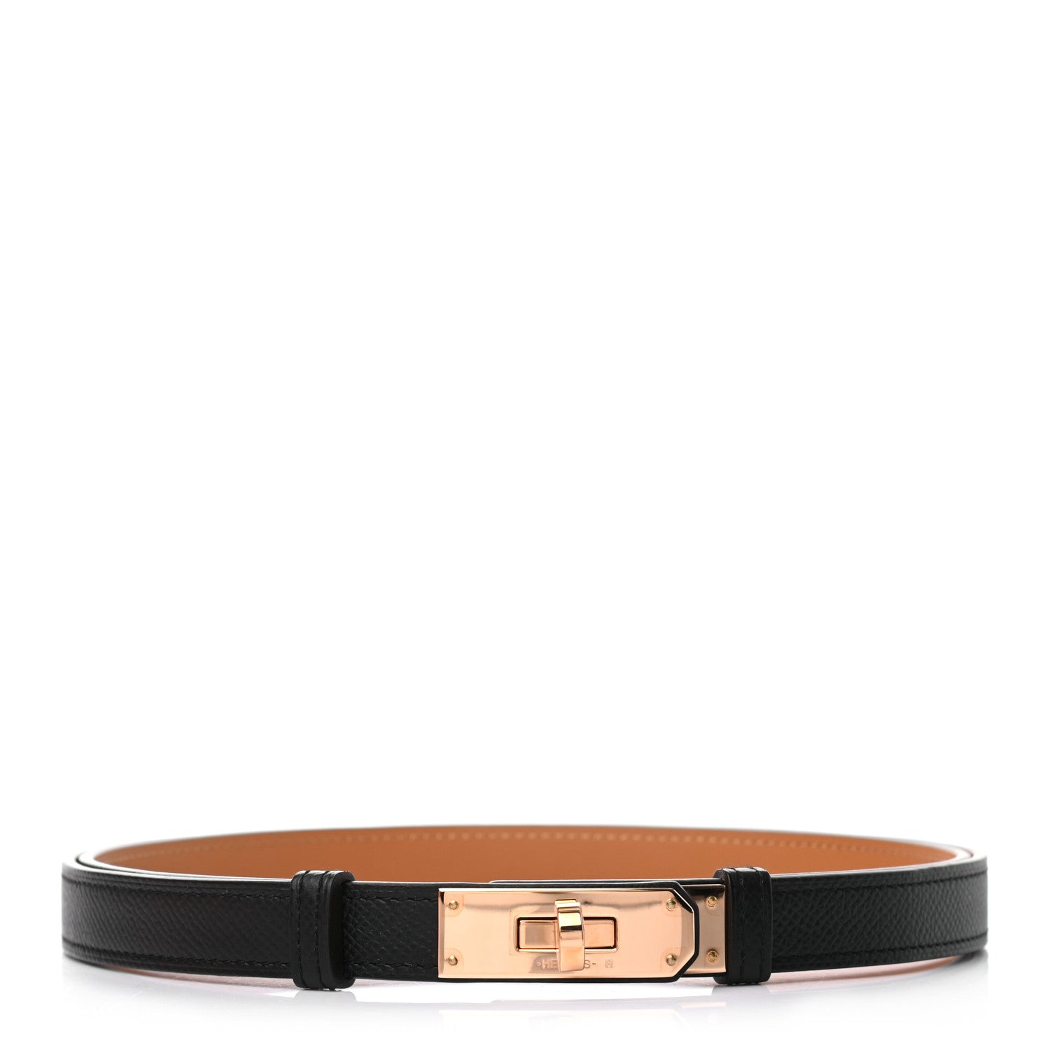 Hermes Epsom Kelly Belt Black 1 of 3