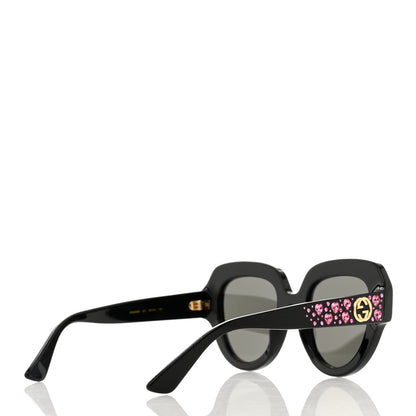 Gucci Crystal Heart Sunglasses GG0308S Black 4 of 6