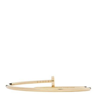 Cartier 18K Yellow Gold Small Juste Un Clou Bracelet 16 3 of 6