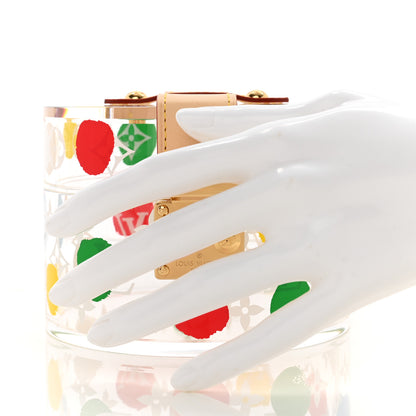 Louis Vuitton LOUIS VUITTON LV x YK Transparent Plexiglass Monogram Dots Box Scott Multicolor 2 of 7
