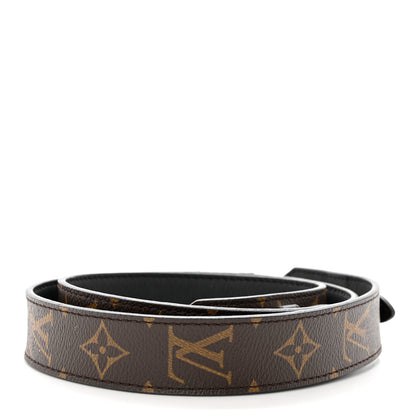 Louis Vuitton Monogram Bandouliere Shoulder Strap XL Black 2 of 5