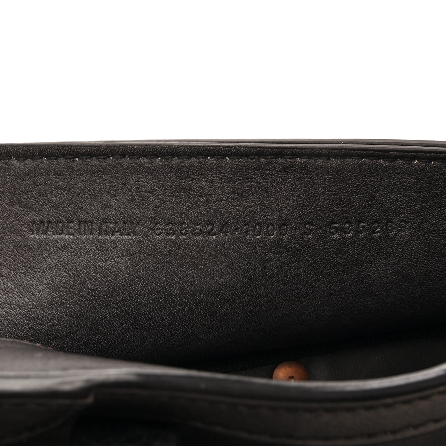 Used Calfskin Black Hardware Mini Neo Classic City Black
