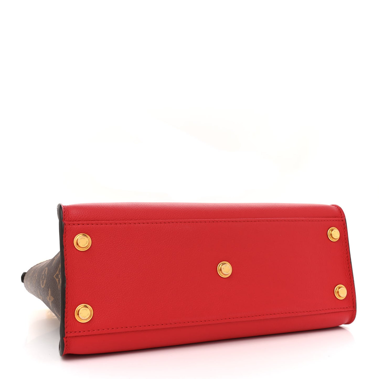 Calfskin Monogram On My Side Pirate Red