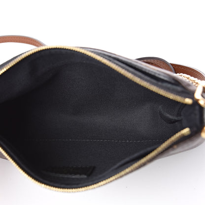Louis Vuitton Monogram Pallas Clutch Black 5 of 9