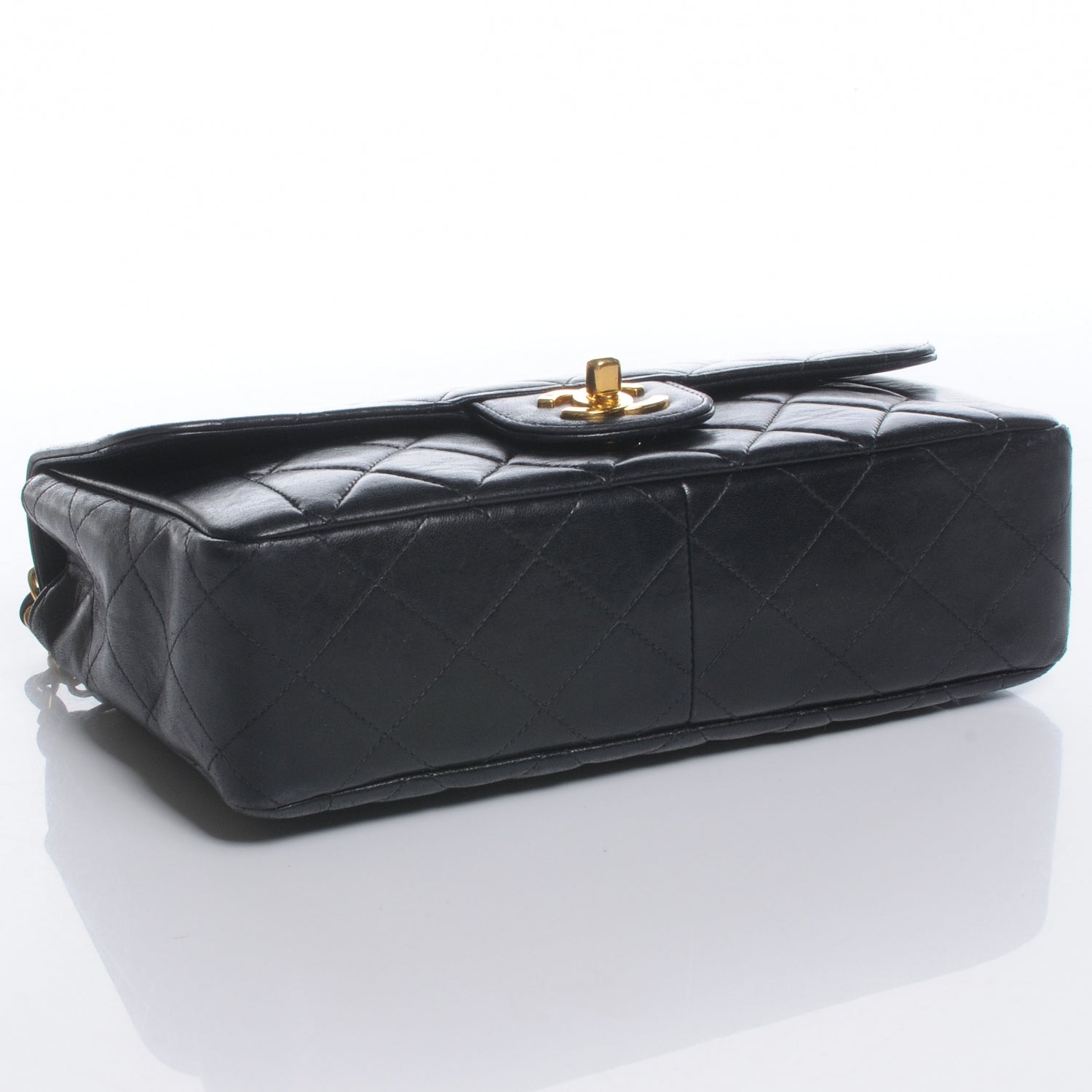 Chanel Lambskin Single Flap Black 4 of 9