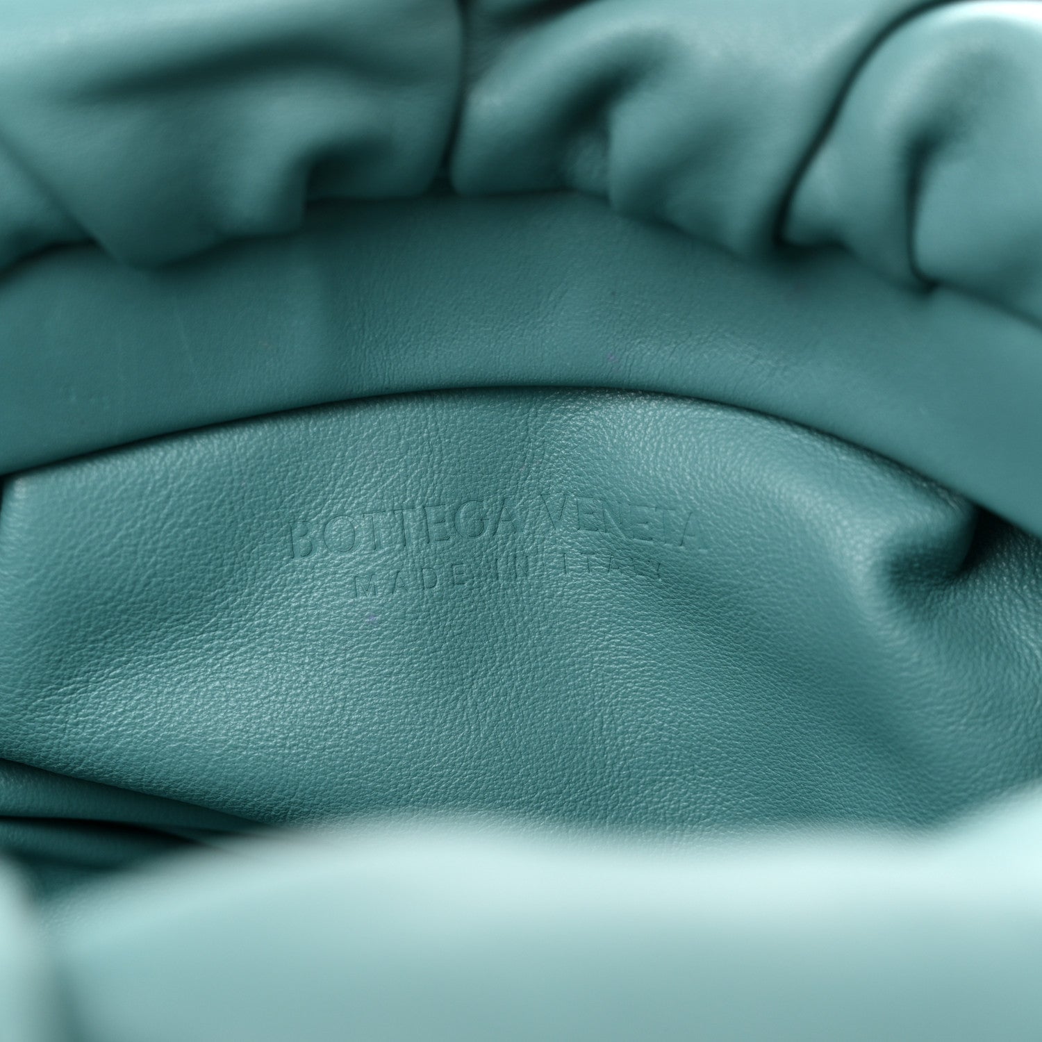 Bottega Veneta Calfskin The Pouch Chain Linoleum 6 of 11