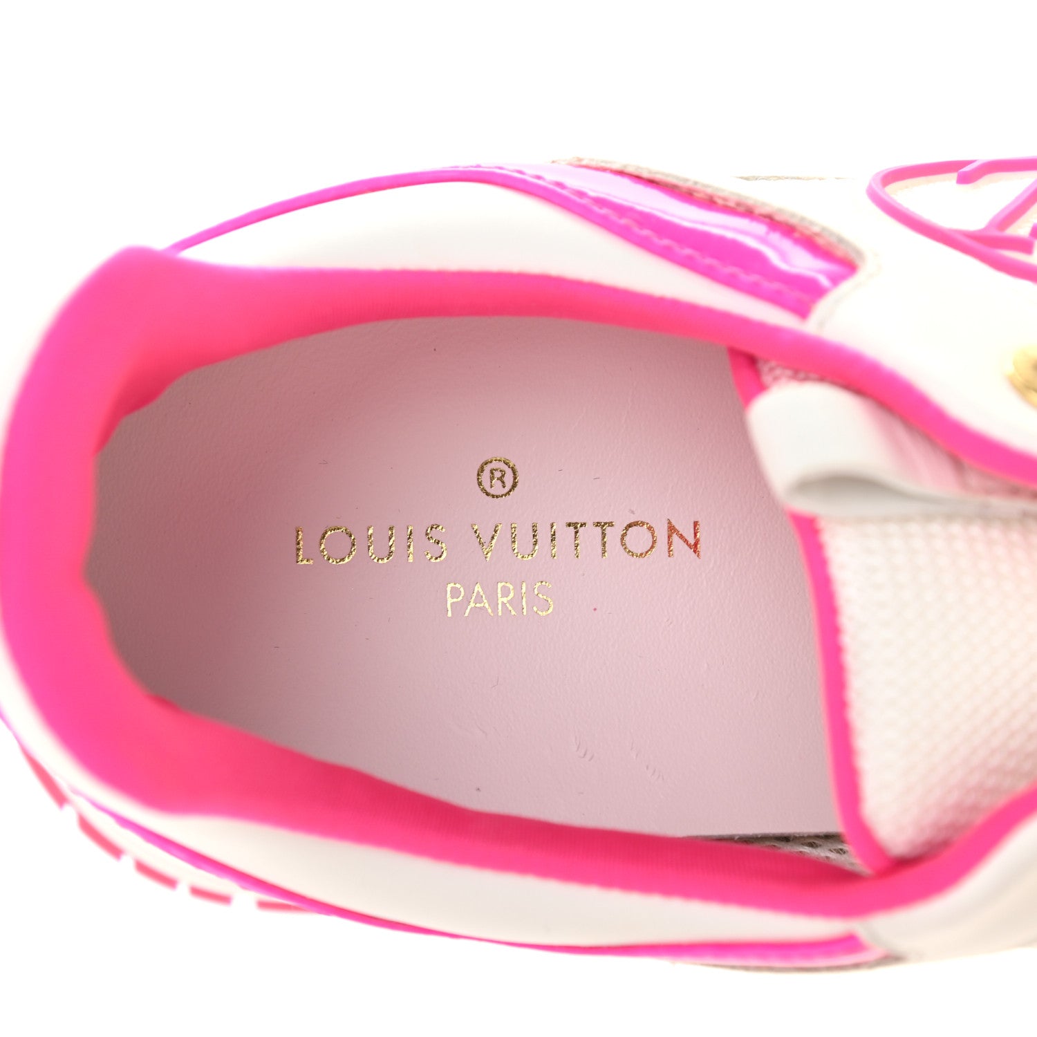 Louis Vuitton Calfskin Run Away Sneakers 36 Rose 6 of 10