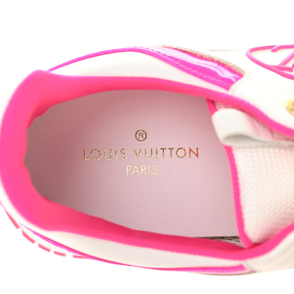 Louis Vuitton Calfskin Run Away Sneakers 36 Rose 6 of 10