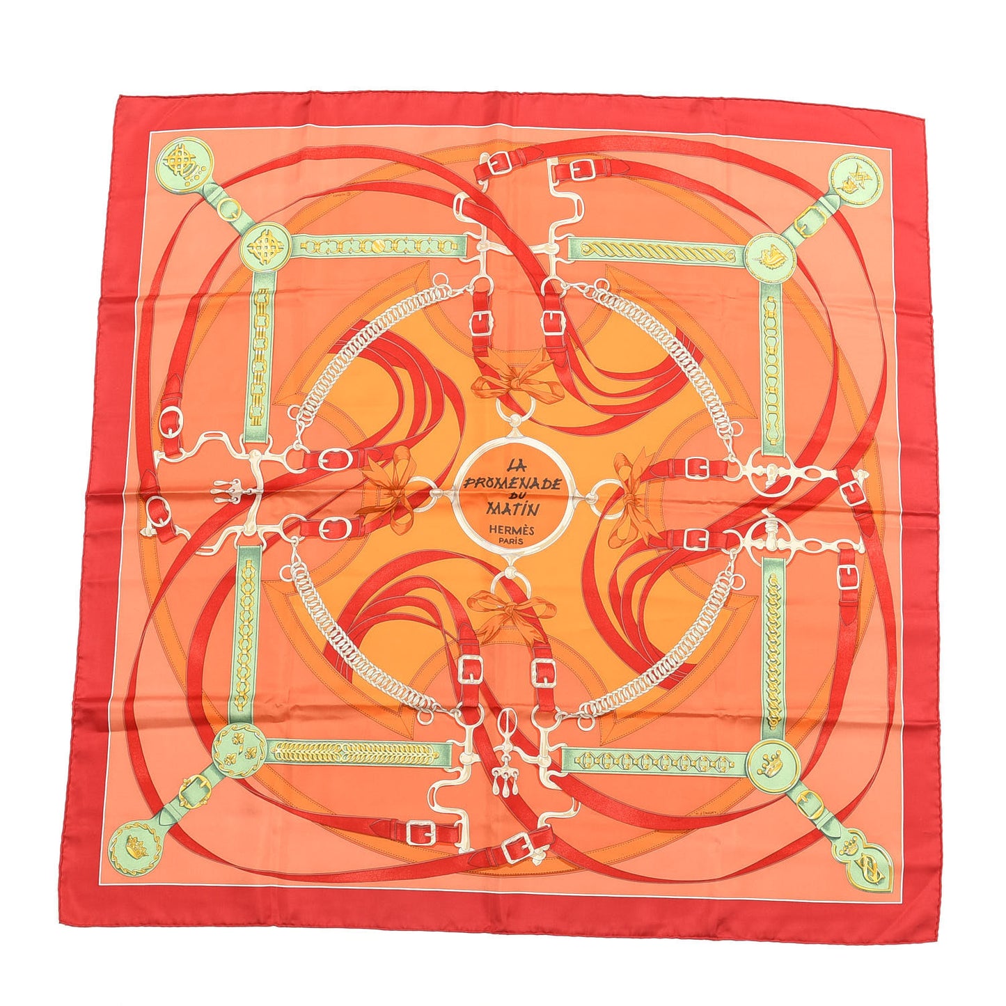Silk La Promenade Du Matin Scarf 90