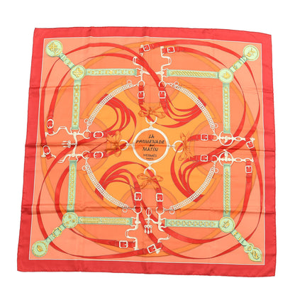 Hermes Silk La Promenade Du Matin Scarf 90 1 of 5