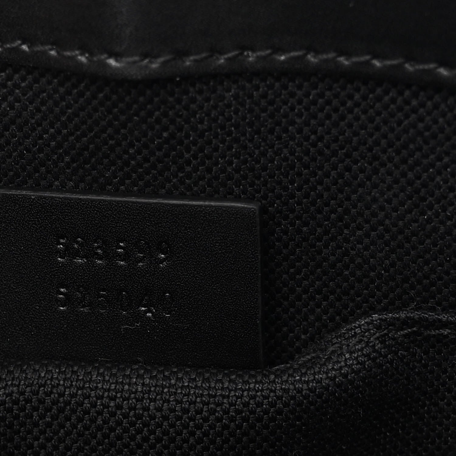 Gucci GG Supreme Monogram Web Small Flat Messenger Bag Black Grey 7 of 10