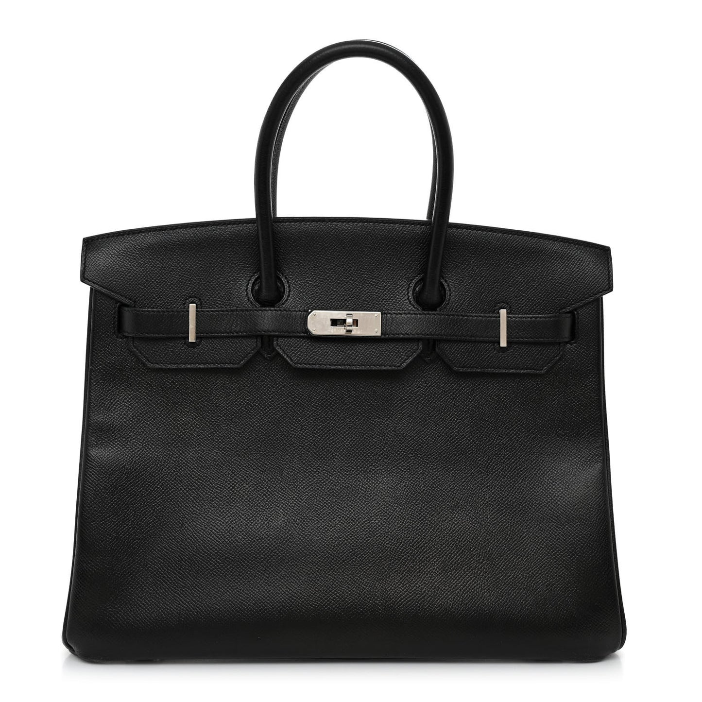 Epsom Birkin 35 Black