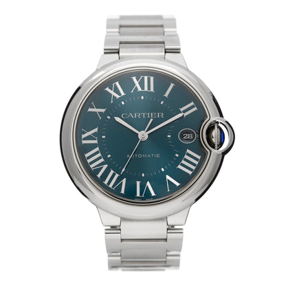 Cartier Stainless Steel 40mm Ballon Bleu De Cartier Automatic Watch Blue 1 of 5