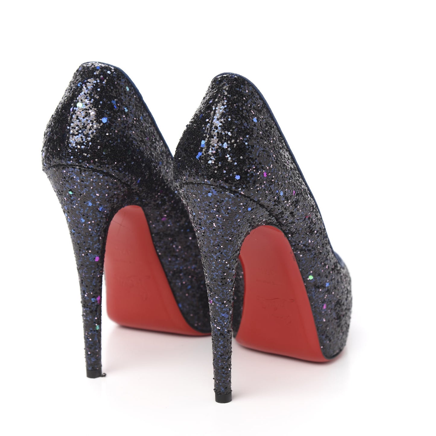 Glitter Vendome 120 Pumps 37.5 Neptune