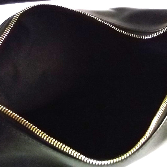 Gucci Leather Medium Horsebit Chain Hobo Black 6 of 8