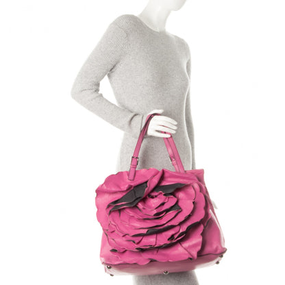 Valentino Garavani Nappa Petale Dome Bag Pink 2 of 15