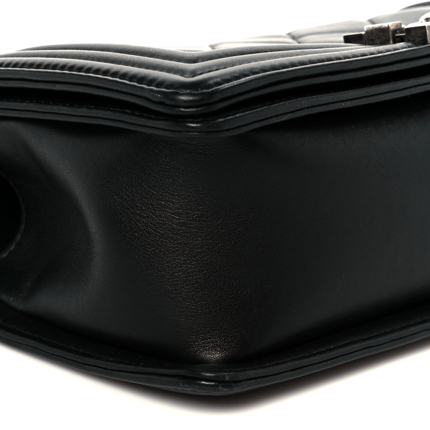 Chanel Calfskin Quilted Medium Boy Flap Black 9 of 11