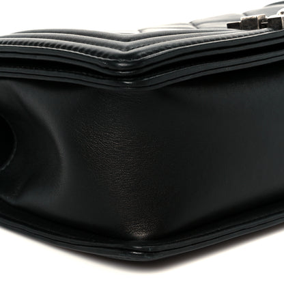 Chanel Calfskin Quilted Medium Boy Flap Black 9 of 11