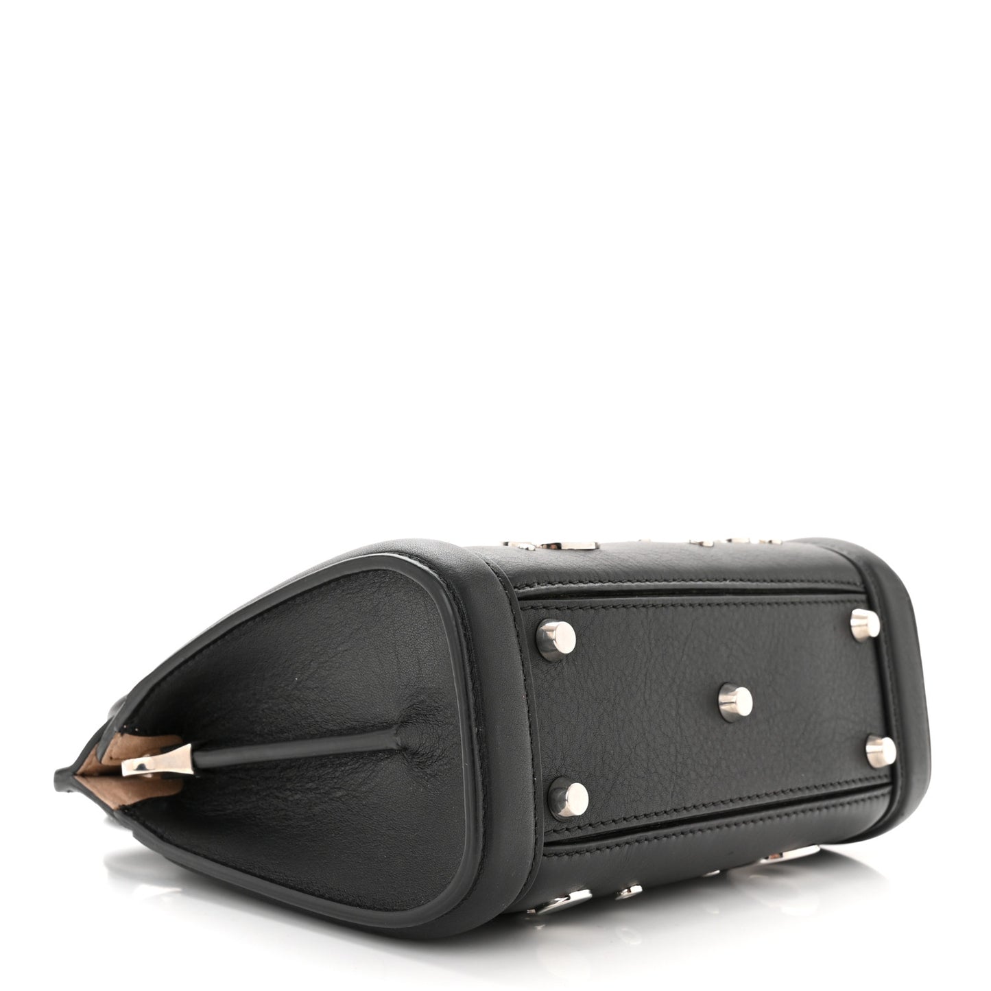 Calfskin Studded Mini Heroine 21 Black