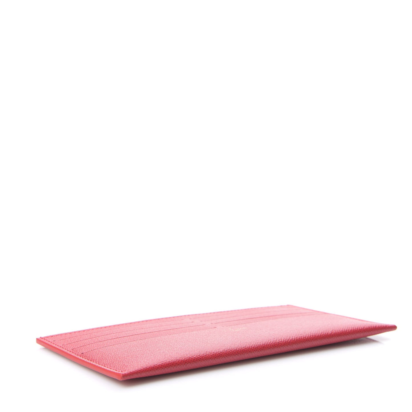 Calfskin Felicie Card Holder Insert Cherry