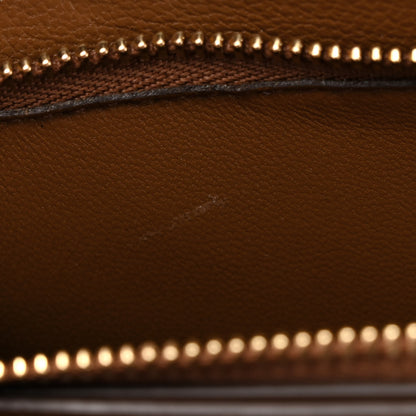 Celine Box Calfskin Medium Classic Box Flap Bag Camel 12 of 13