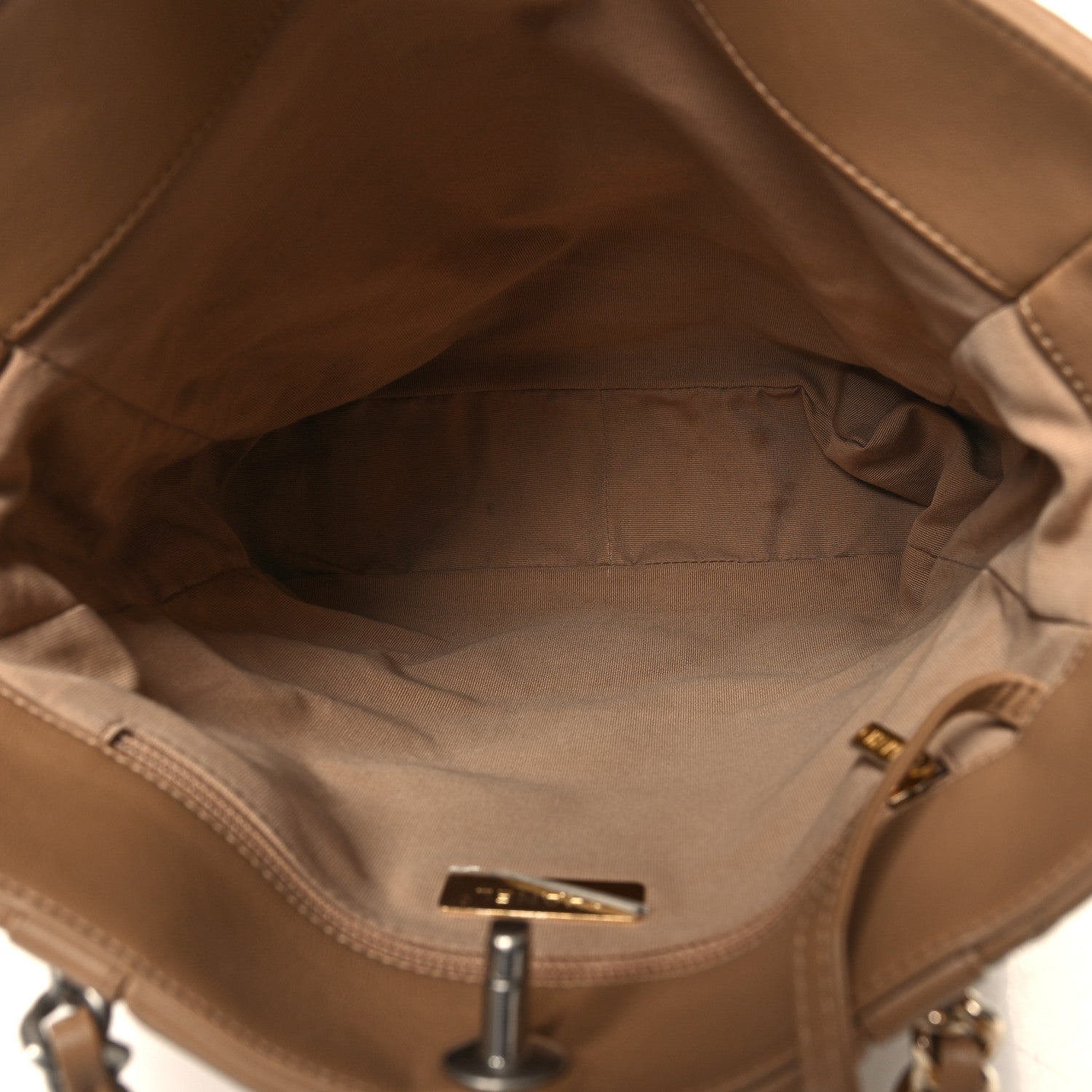 Chanel Lambskin Quilted Chanel 19 Shopping Bag Beige 5 of 10