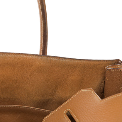 Hermes Ardennes Birkin 35 Gold 9 of 26