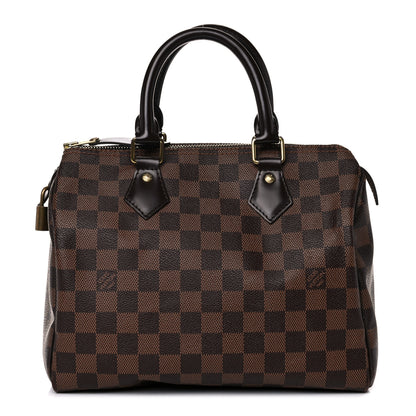 Louis Vuitton Damier Ebene Speedy 25 1 of 12