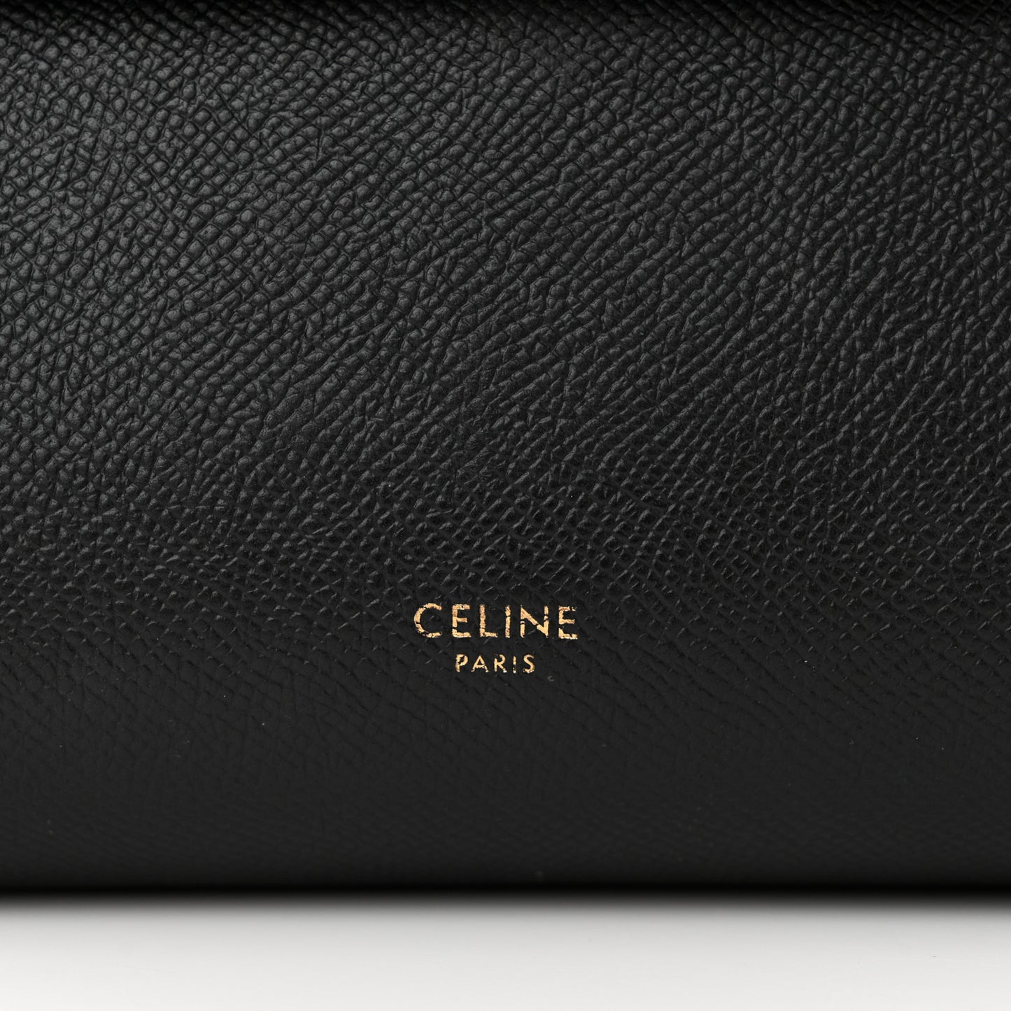 Grained Calfskin Nano Belt Bag Black