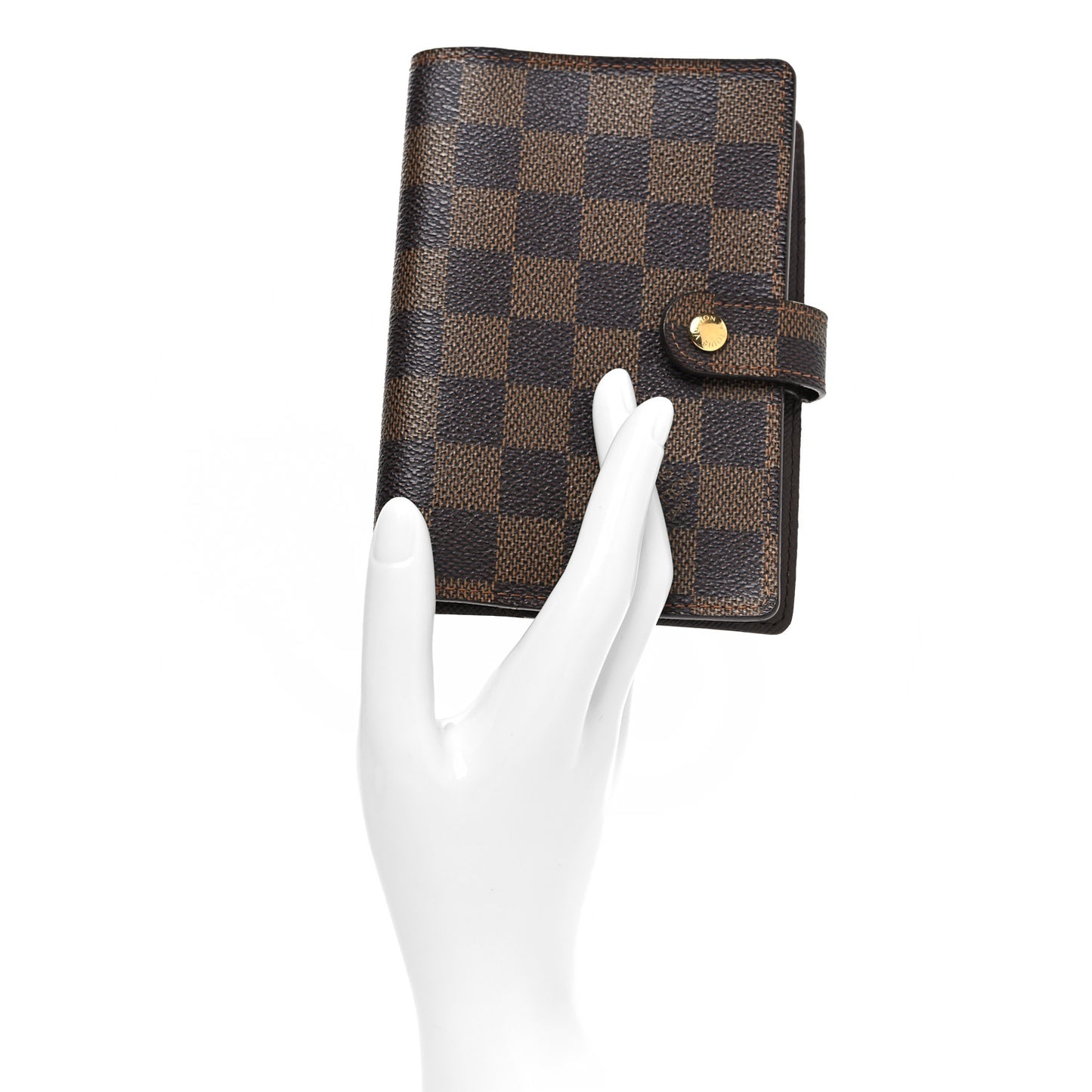 Damier Ebene Small Ring Agenda Cover