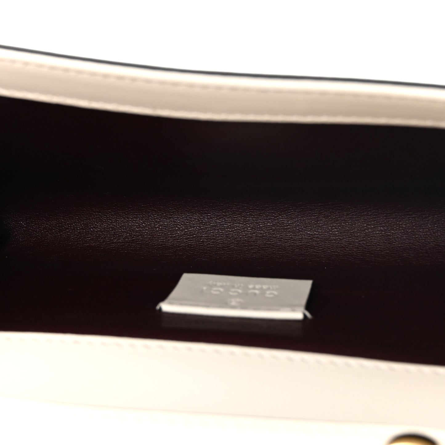 Smooth Calfskin Mini Zumi Shoulder Bag White