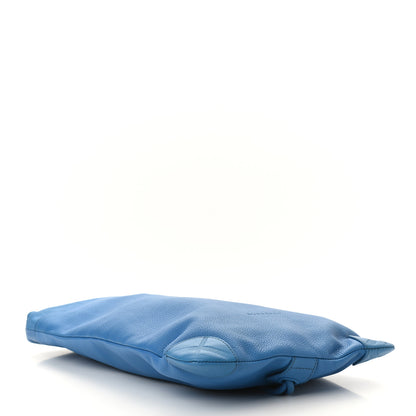Burberry Prorsum Calfskin Drawstring Baby Duffle Blue Azure 5 of 11
