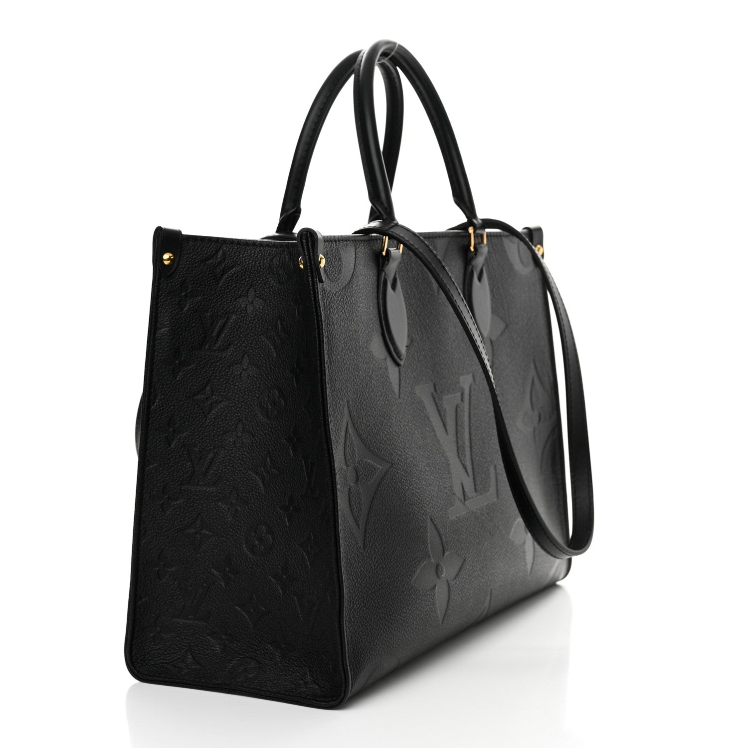 Louis Vuitton Empreinte Monogram Giant Onthego MM Black 3 of 11