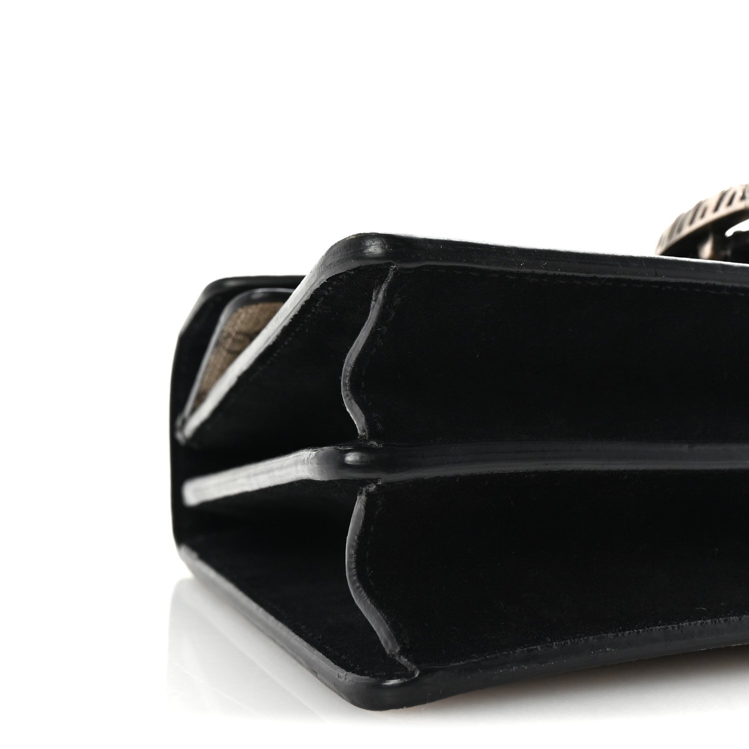 Gucci GG Supreme Monogram Small Dionysus Shoulder Bag Black 9 of 10