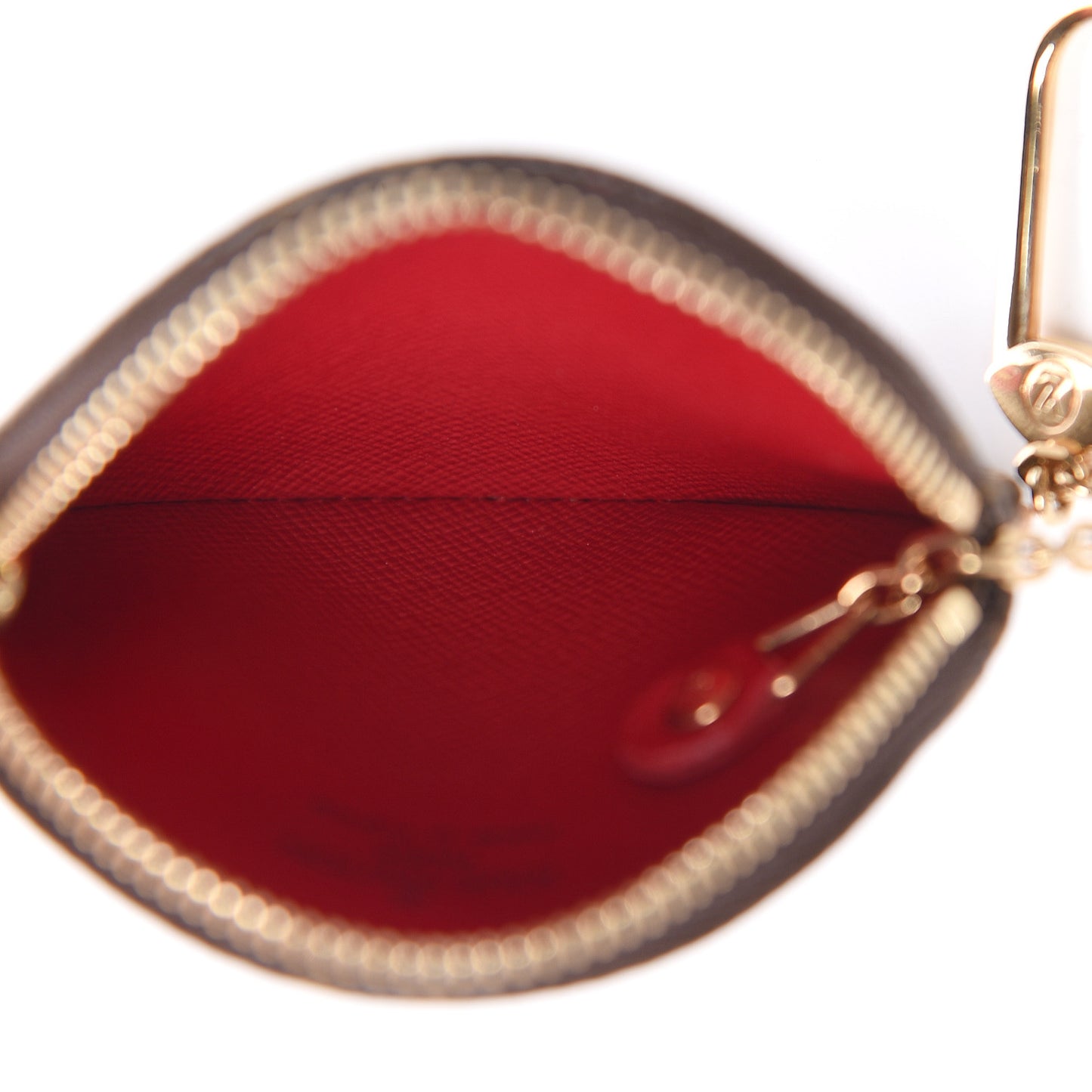 Monogram Cerises Round Coin Purse