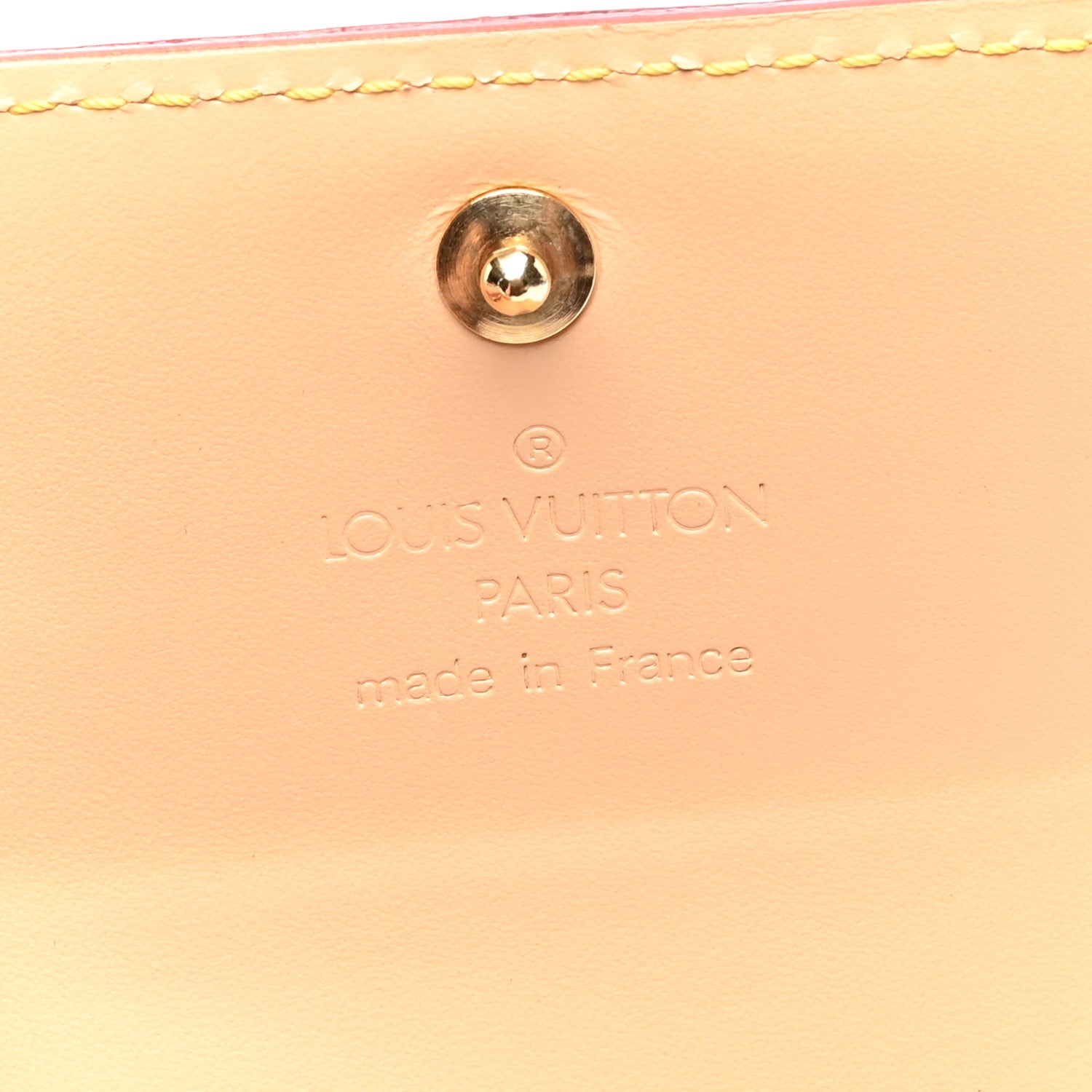Louis Vuitton Monogram Multicolor Porte-Monnaie Plat Coin Purse Black 6 of 7
