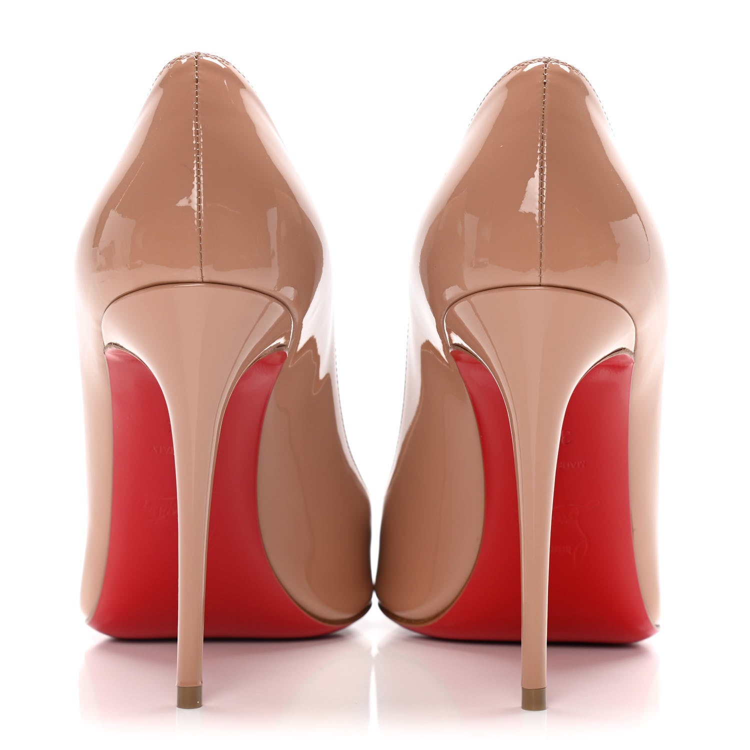 Christian Louboutin Patent So Kate 100 Pumps 36.5 Nude 6 of 14