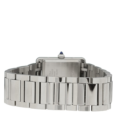 Cartier Stainless Steel 25mm Must de Cartier Tank Quartz Watch 3 of 5